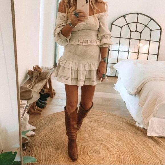 Spell and the Gypsy Lola Ruffle Mini Skirt - Picture 1 of 14